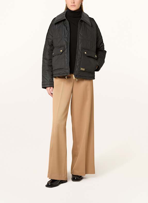 BARBOUR INTERNATIONAL JULIANA quilted jacket BLACK