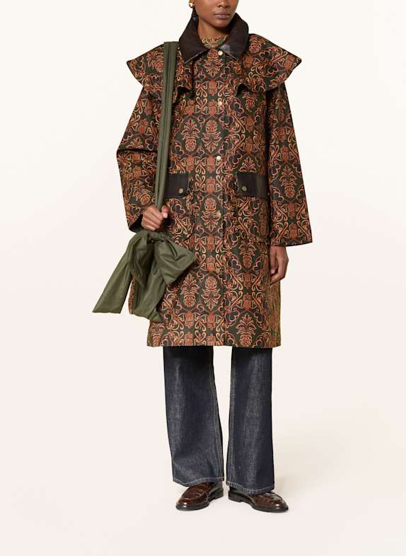 Barbour Mantel LUANA OLIV / ORANGE