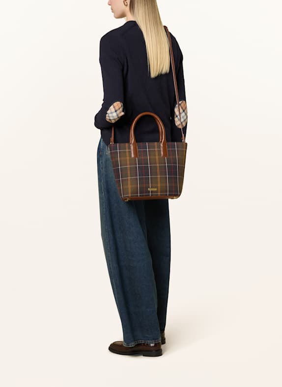 Barbour Sac à bandoulière BIRCH KAKI / MARRON / BLEU FONCÉ
