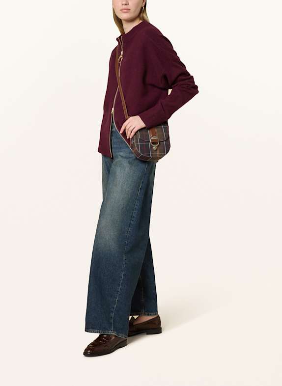 Barbour Schoudertas ELM DONKERBLAUW / GROEN / BRUIN