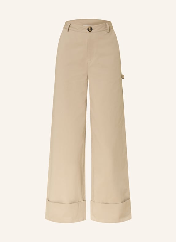 MRS & HUGS Trousers Maxi BEIGE
