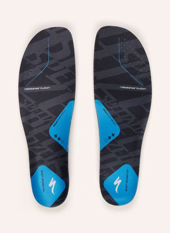 SPECIALIZED Einlegesohlen BODY GEOMETRY SL GEN 2 BLAU/ SCHWARZ