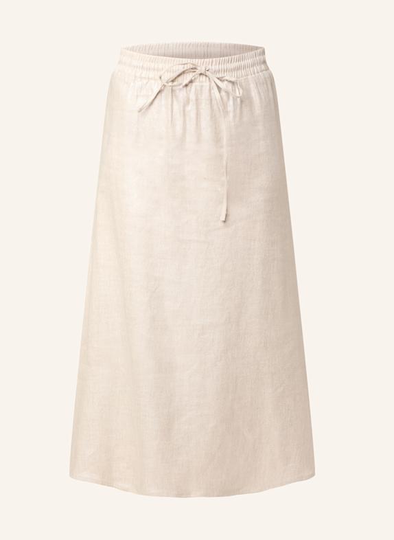 someday OFLOW skirt with linen CREAM