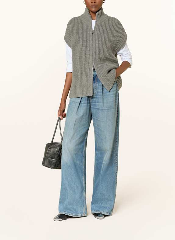 MRS & HUGS Knit vest GRAY