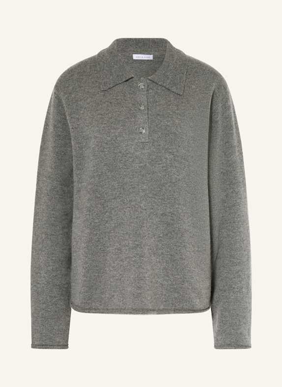 MRS & HUGS Pullover mit Cashmere GRAU