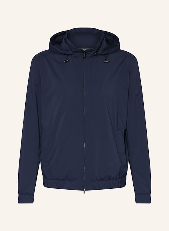 MAURIZIO  BALDASSARI Bomber jacket DARK BLUE