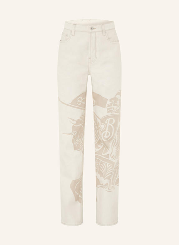 BURBERRY Straight Jeans C2524 RUBBLE