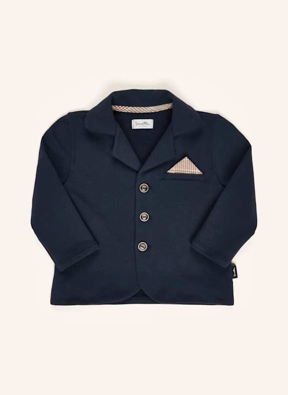 Sanetta PURE Sako z mikinové látky TMAVĚ MODRÁ