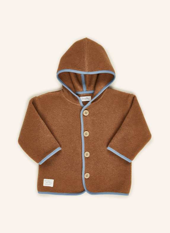 Sanetta PURE Fleecejacke CAMEL
