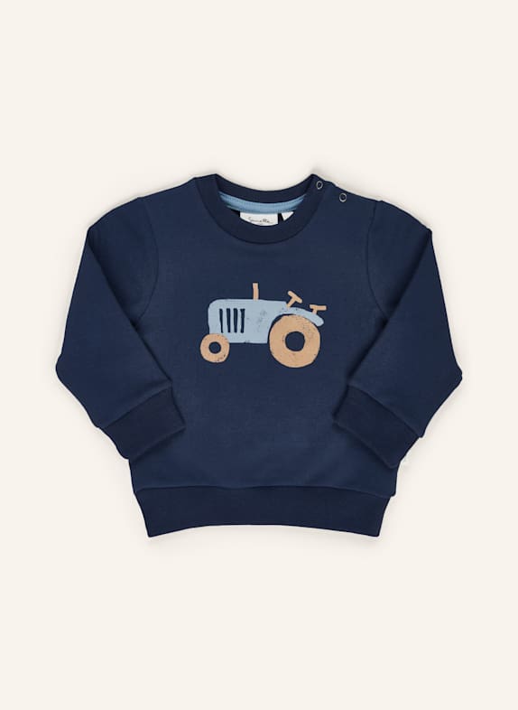 Sanetta PURE Mikina TMAVĚ MODRÁ