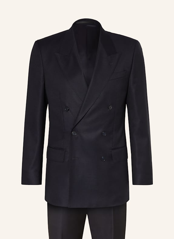 BOSS Garnitur extra slim fit GRANATOWY