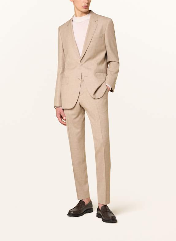 BOSS Anzug Slim Fit 288 OPEN BEIGE