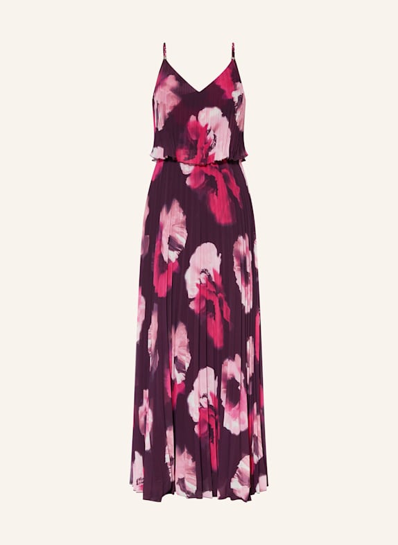 APART Plisseekleid DUNKELLILA/ PINK
