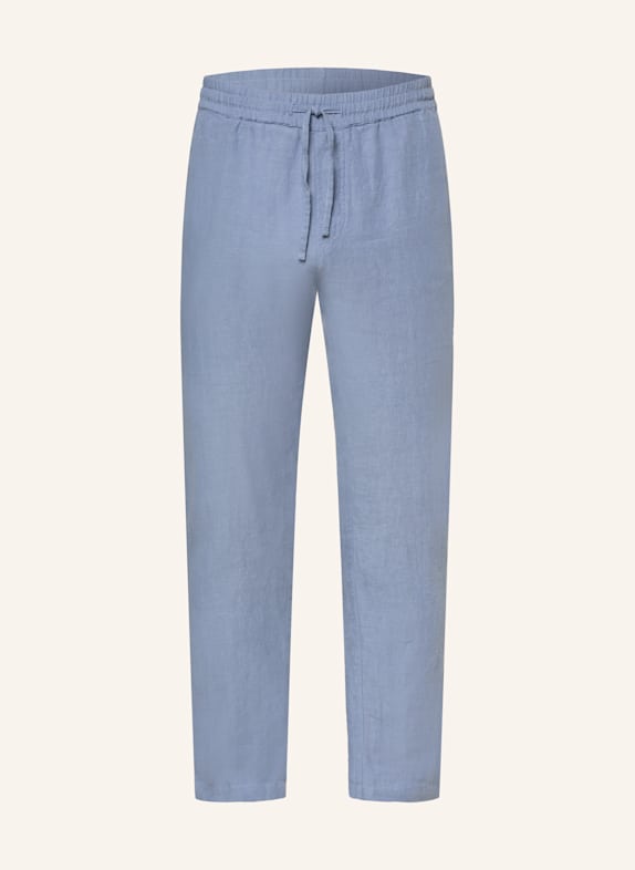 Juvia Leinenhose BILLY Slim Fit BLAU