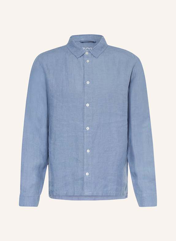 Juvia Leinenhemd MANUEL Regular Fit BLAUGRAU