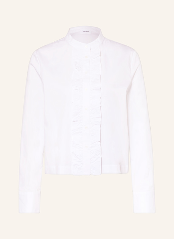 darling harbour Bluse mit Rüschen WEISS