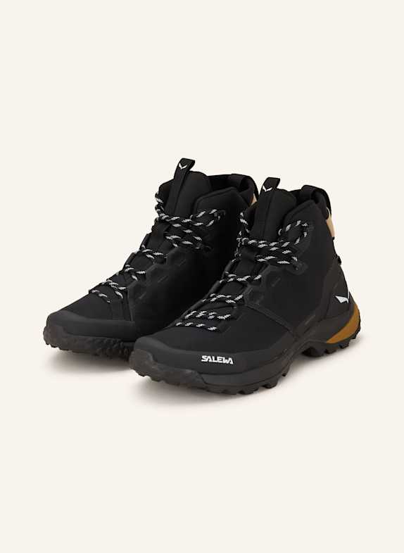 SALEWA ALP TRAINER 2 MID GTX hiking shoes BLACK