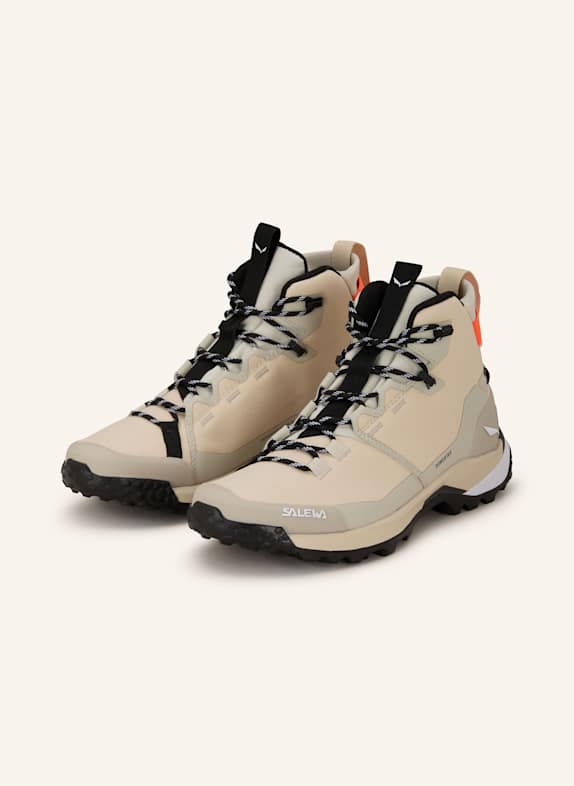 SALEWA ALP TRAINER 2 MID GTX hiking shoes CREAM/ BEIGE
