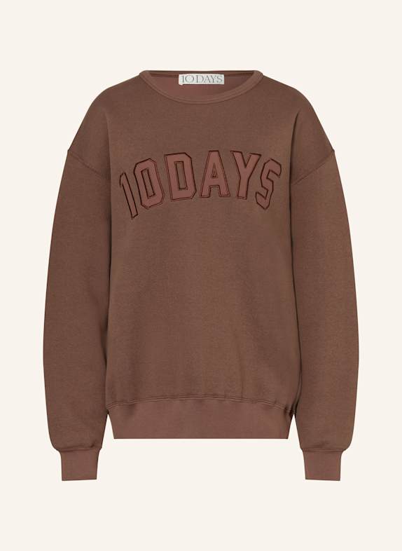 10DAYS Sweatshirt BRAUN