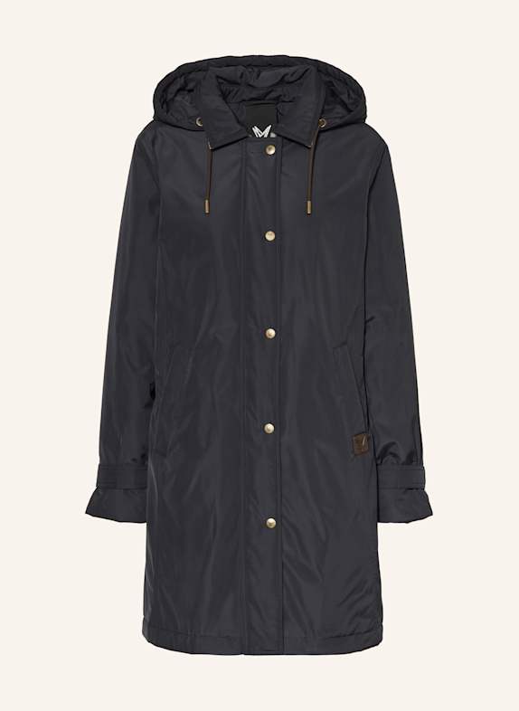 FUCHS SCHMITT Parka mit abnehmbarer Kapuze DUNKELBLAU