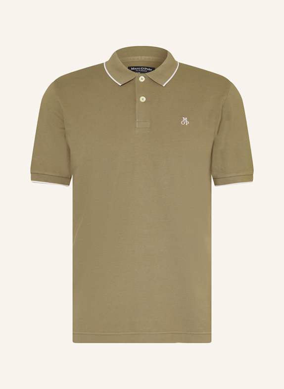 Marc O'Polo Piqué-Poloshirt Regular Fit DUNKELGRÜN