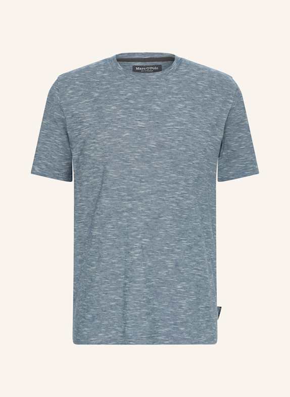 Marc O'Polo T-Shirt PETROL/ WEISS