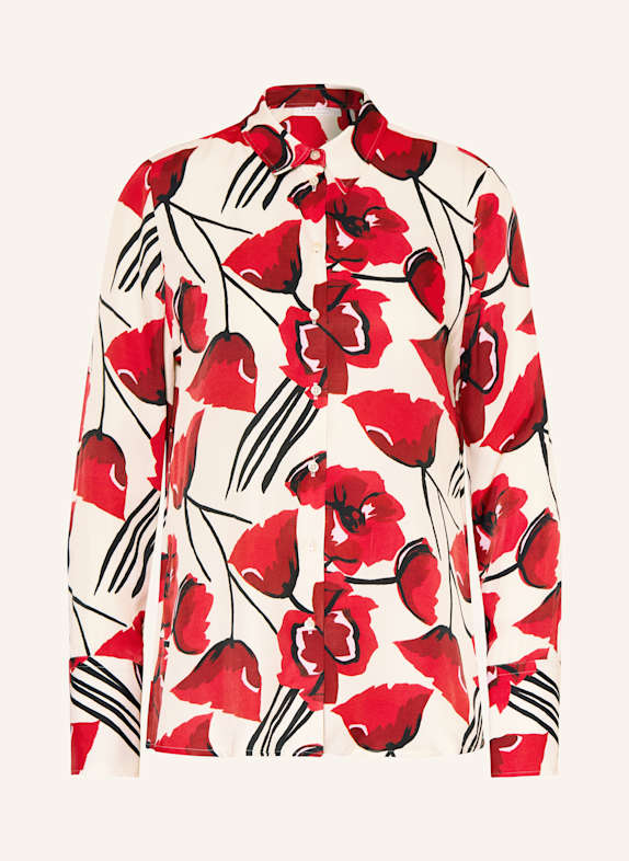 ETERNA Shirt blouse WHITE/ RED/ BLACK