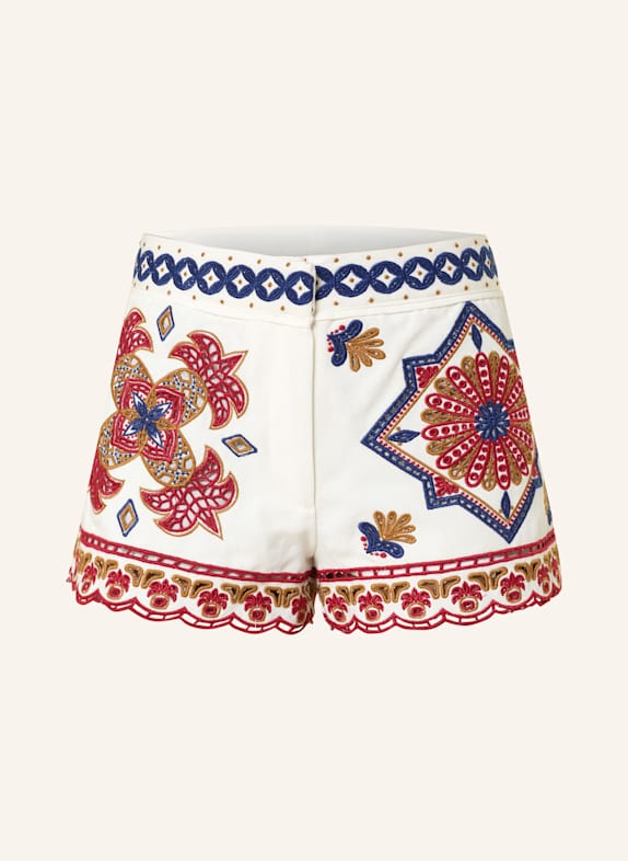 FARM RIO Shorts WEISS/ ROT/ COGNAC
