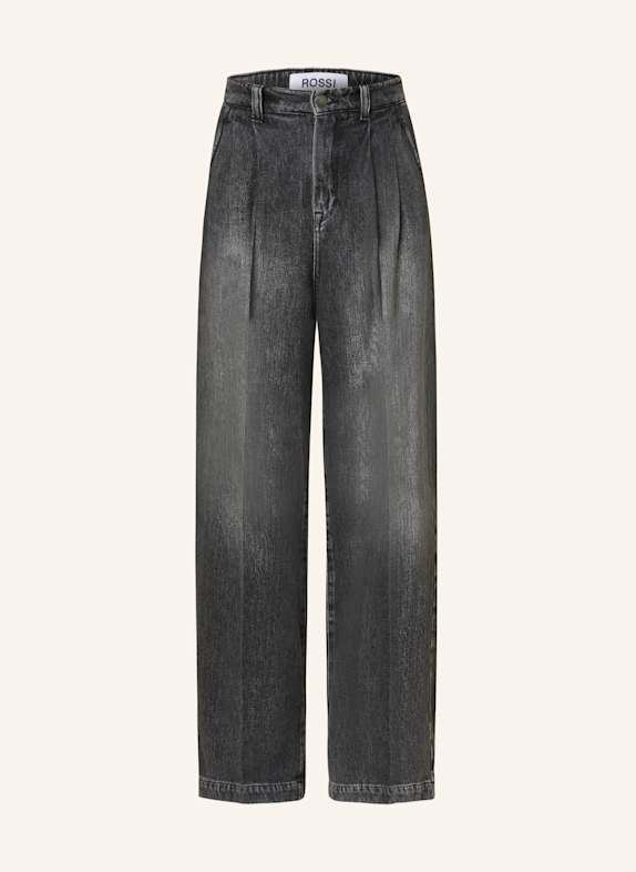 ROSSI Jeansy wide leg NOA 975 Authentic Grey