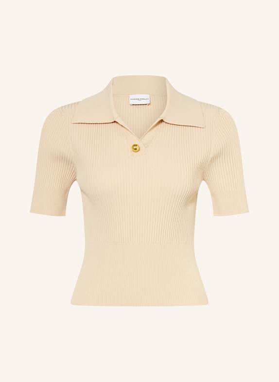 CLAUDIE PIERLOT Strickshirt BEIGE