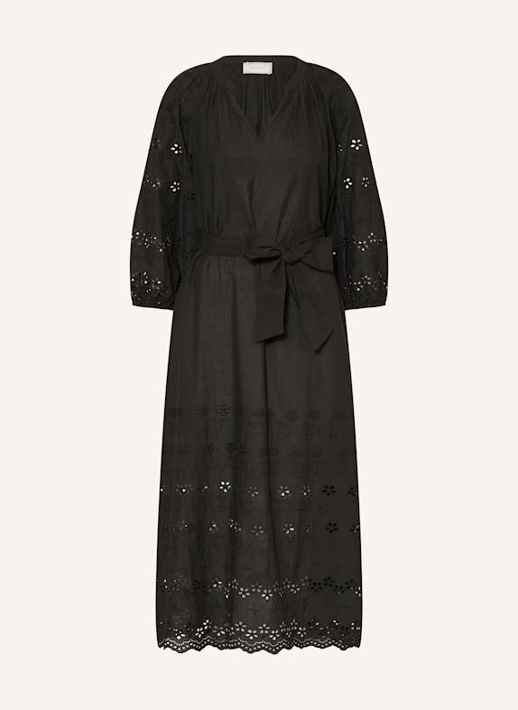 NEO NOIR Kleid COLETTE mit Lochspitze SCHWARZ