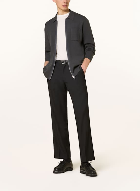 SAMSØE  SAMSØE Pantaloni chino SANOAH Regular Fit NEGRU