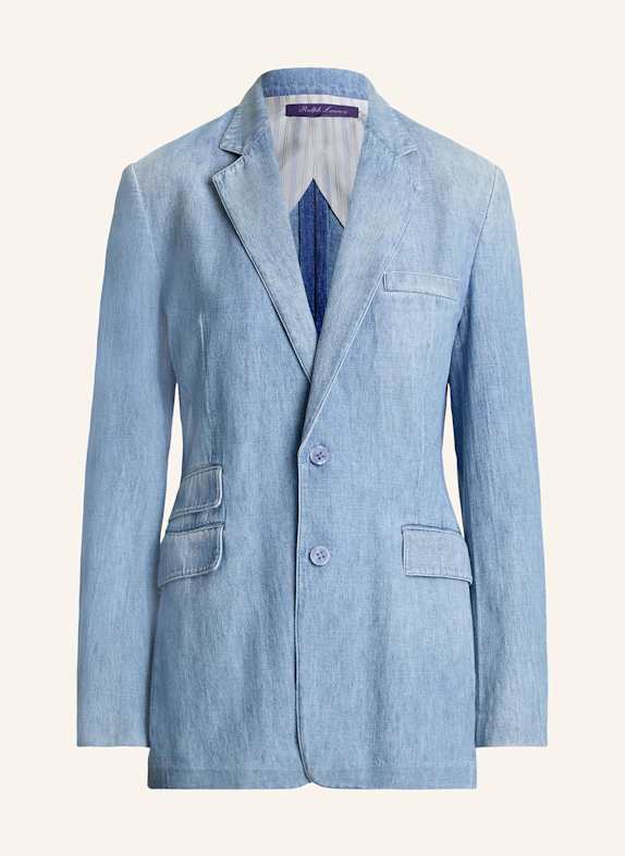 RALPH LAUREN Collection Jeansblazer RUSSEL HELLBLAU