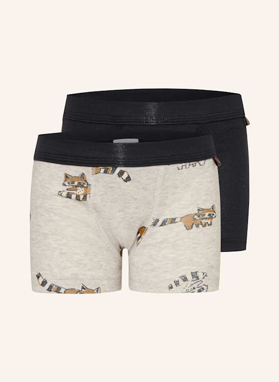 Sanetta Boxerky, 2 kusy v balení TMAVĚ MODRÁ/ SVĚTLE ŠEDÁ
