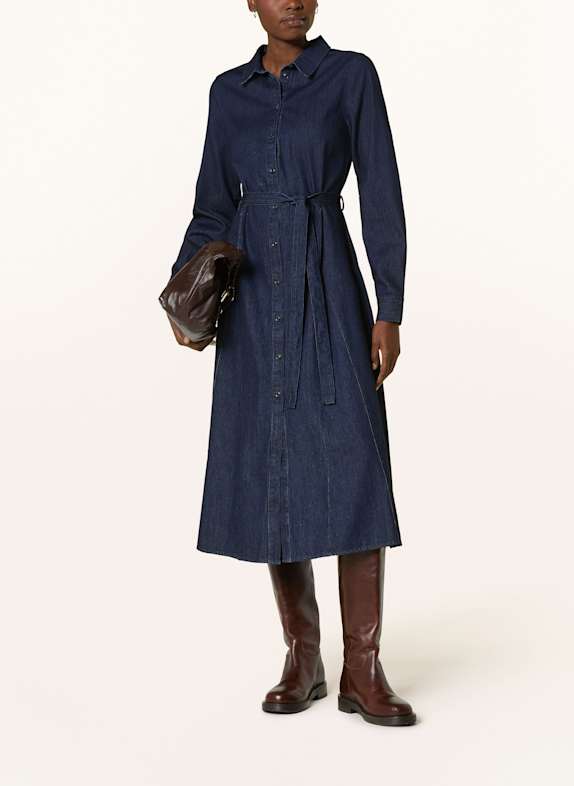 Part Two Robe chemise ESILYASPW en jean 300159 Rinse Blue Denim