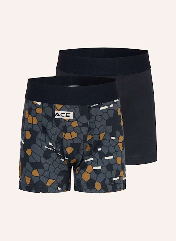 Sanetta 2er-Pack Boxershorts DUNKELBLAU/ DUNKELGRAU/ HELLBRAUN