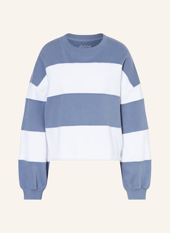 Juvia CLARICE sweatshirt BLUE GRAY/ WHITE