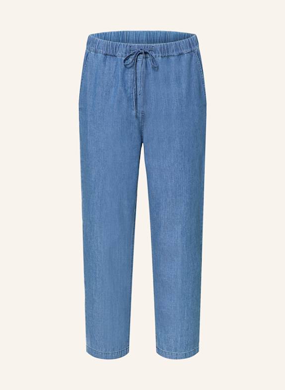 Juvia aSHLEY 7/8 trousers in denim look BLUE
