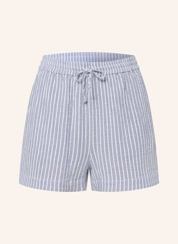 Juvia Musselinshorts VERA BLAUGRAU/ WEISS