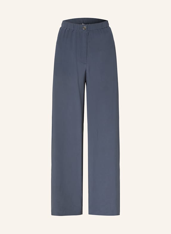 COS Seidenhose im Jogginstil DUNKELBLAU