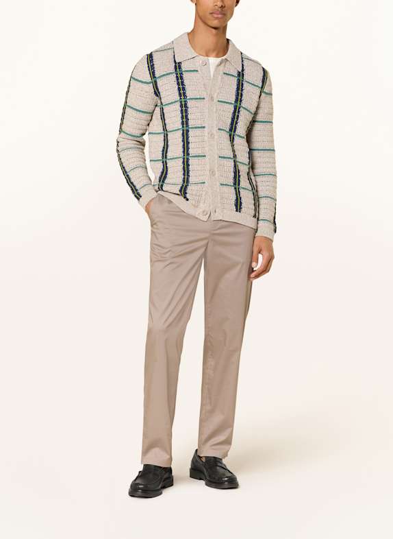 Marc O'Polo cardigan GRI / VERDE ÎNCHIS / ALBASTRU ÎNCHIS