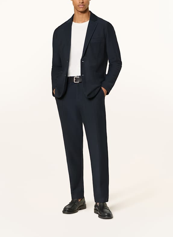 Marc O'Polo Pantaloni de costum Regular Fit din jersey ALBASTRU ÎNCHIS