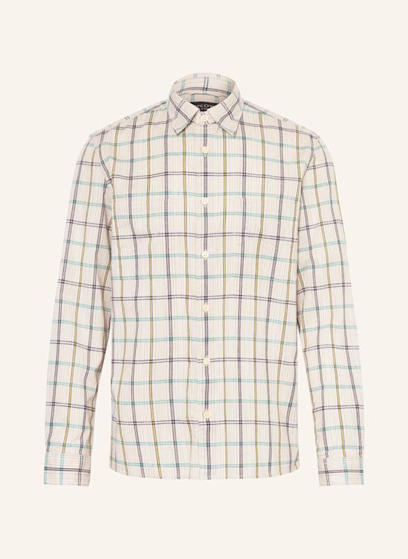 Marc O'Polo Shirt regular fit CREAM/ DARK BLUE/ YELLOW