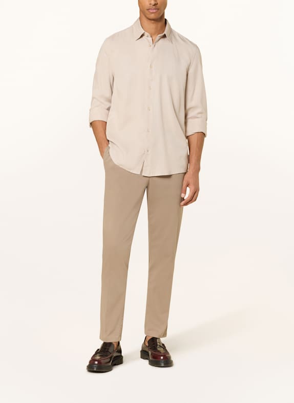 Marc O'Polo Shirt shaped fit BEIGE