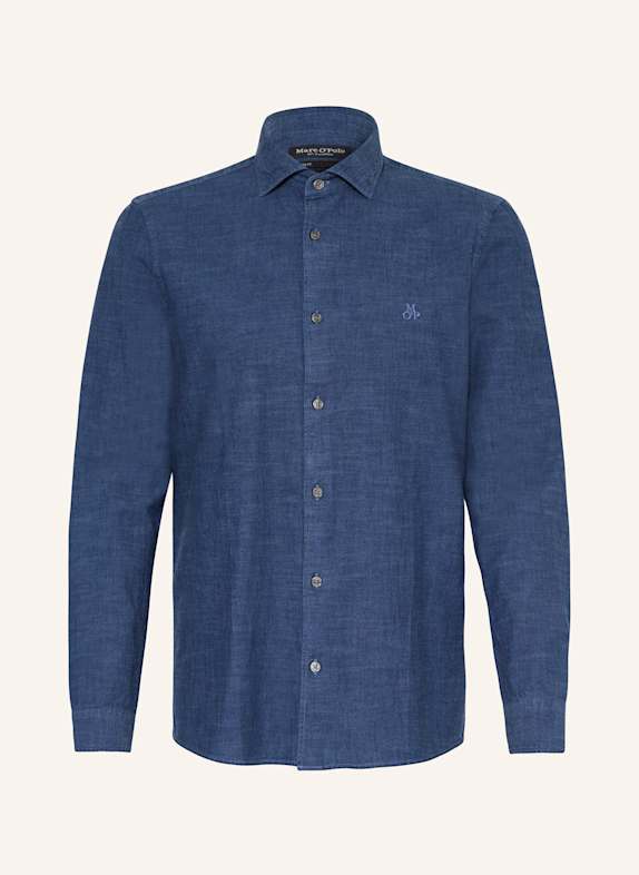Marc O'Polo Hemd Shaped Fit BLAU