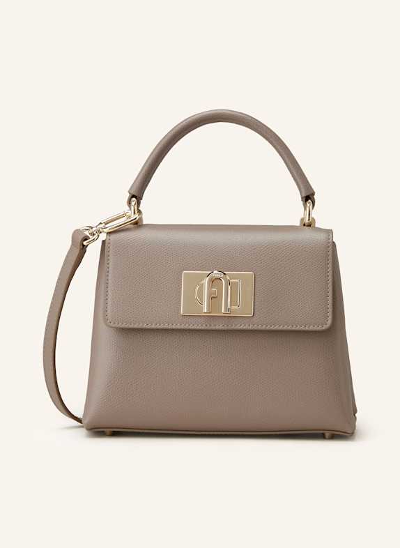 FURLA Torebka 1927 MINI SZAROBRĄZOWY