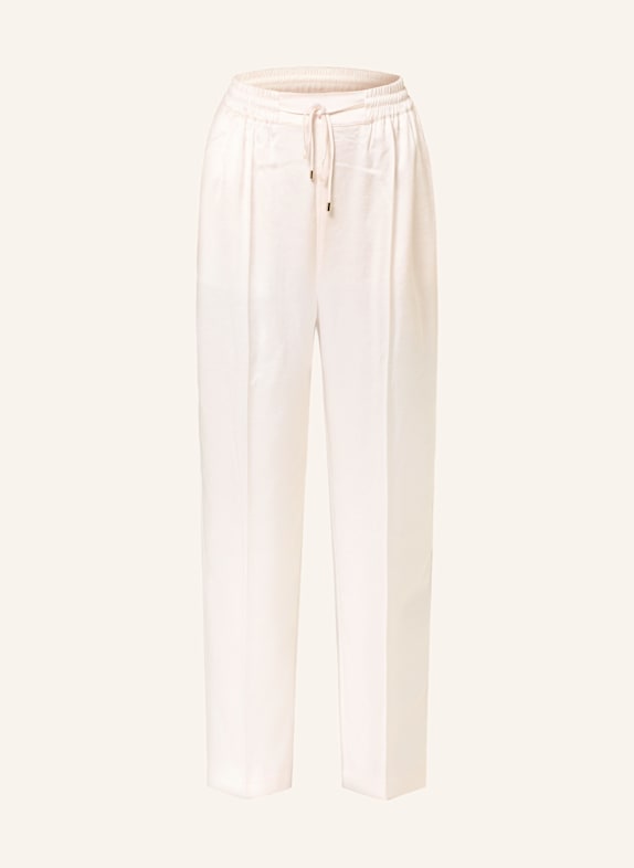 TED BAKER Satinhose NATORI im Jogging-Stil ECRU