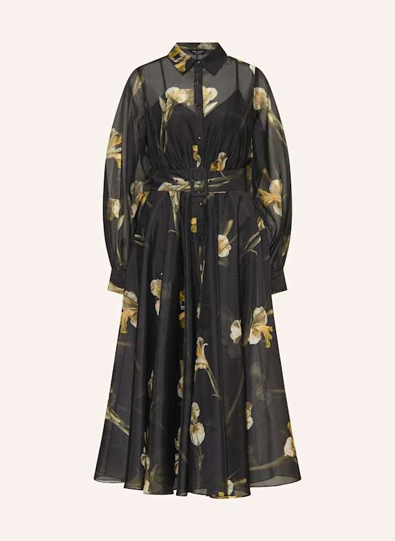 TED BAKER Kleid LIORRA SCHWARZ/ GRÜN
