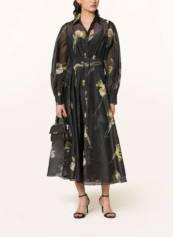 TED BAKER Kleid LIORRA SCHWARZ/ GRÜN
