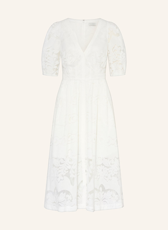 TED BAKER Spitzenkleid AGNEL WEISS
